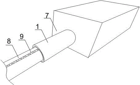 Heat preservation method for welding spots in welding process of steel pipe