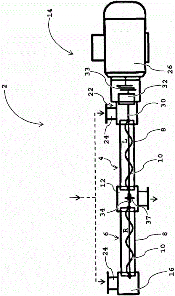 Multiple pump arrangement