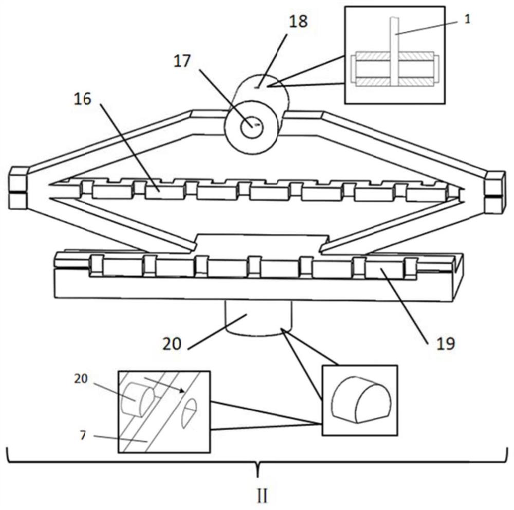 End effector of ophthalmic surgical robot with sensitization touch detection function