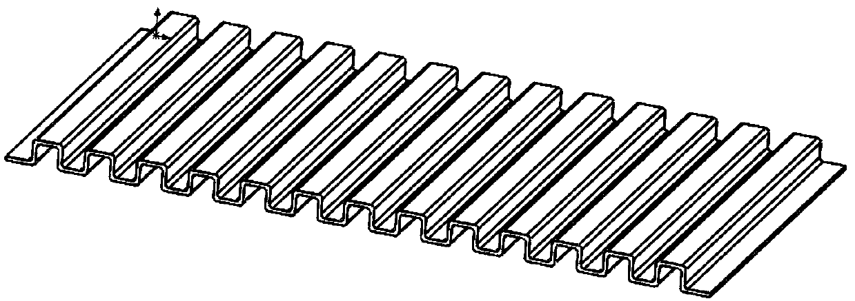 A heat exchanger core