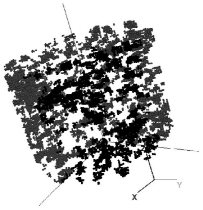 Random gap generation method for asphalt mixture model