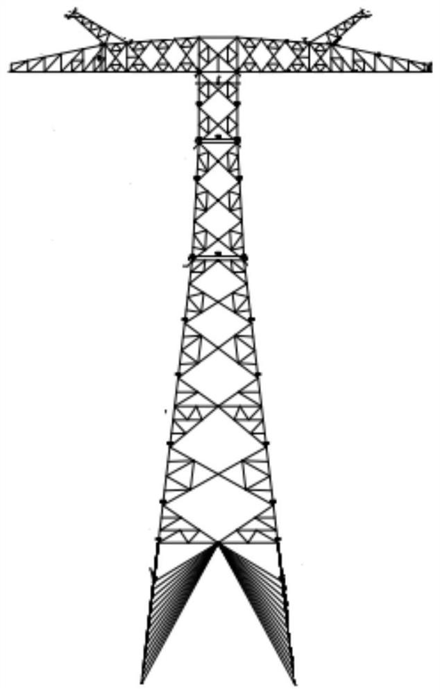 Auxiliary hoisting device for outer side cross arm of power transmission line iron tower shaped like Chinese character 'Gan'