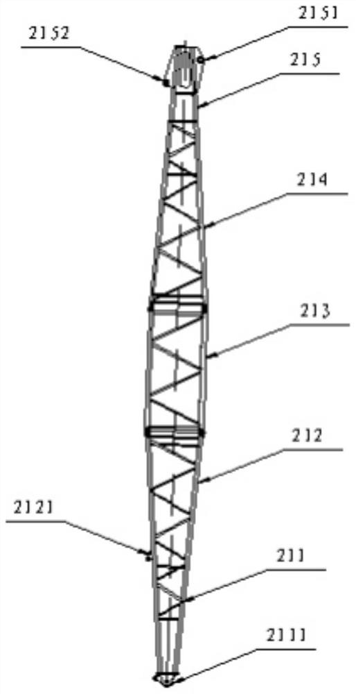 Auxiliary hoisting device for outer side cross arm of power transmission line iron tower shaped like Chinese character 'Gan'