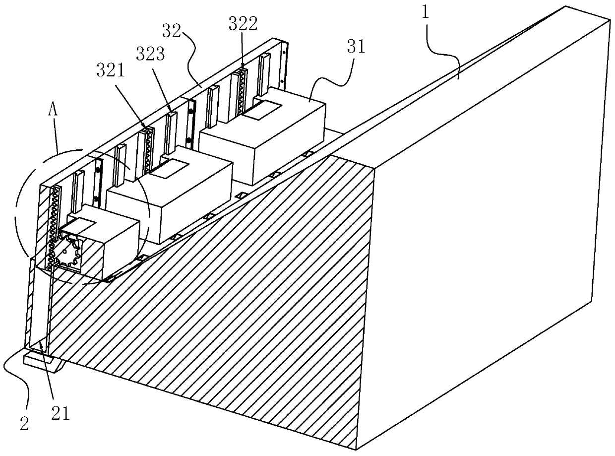 Slope protection system for hydraulic and hydroelectric engineering and construction method thereof