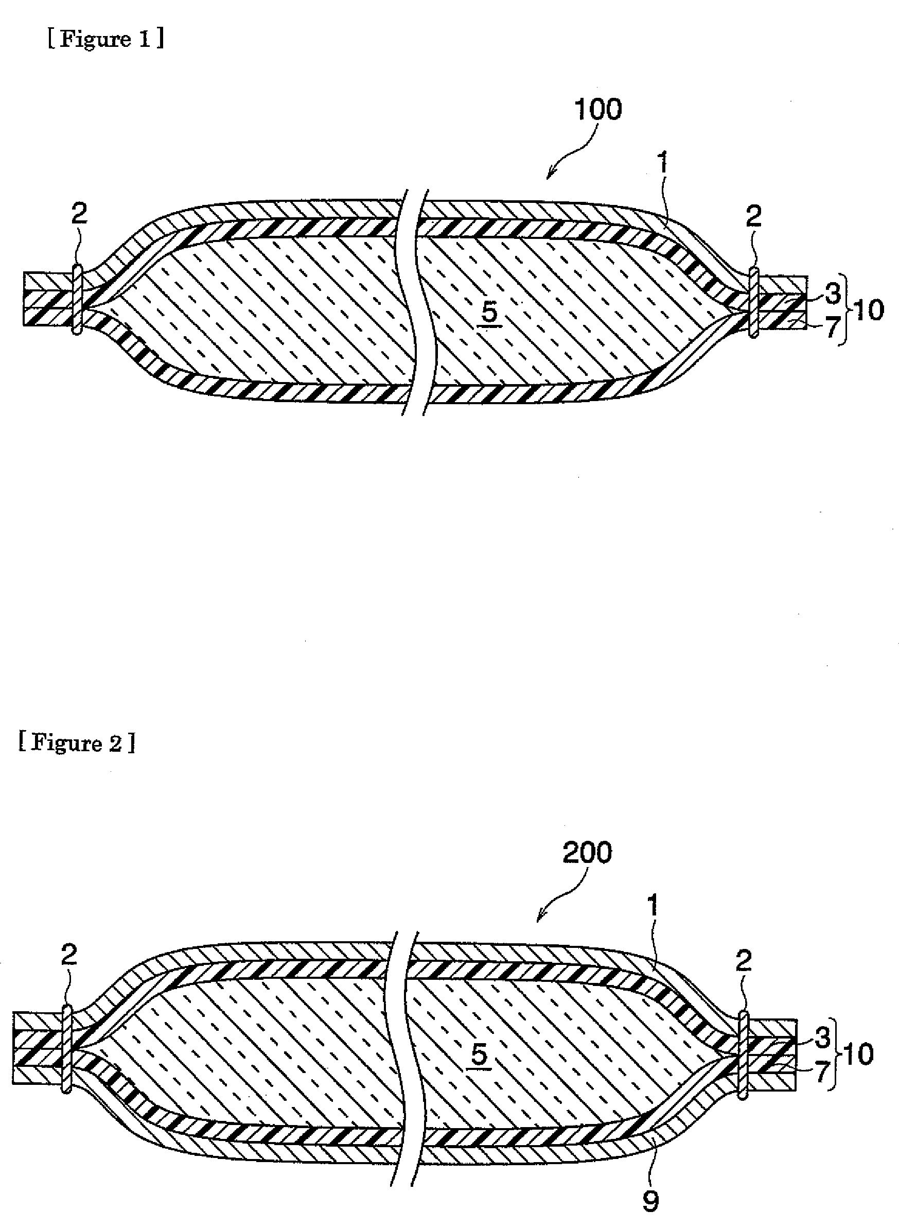 Cooling or heating sheet