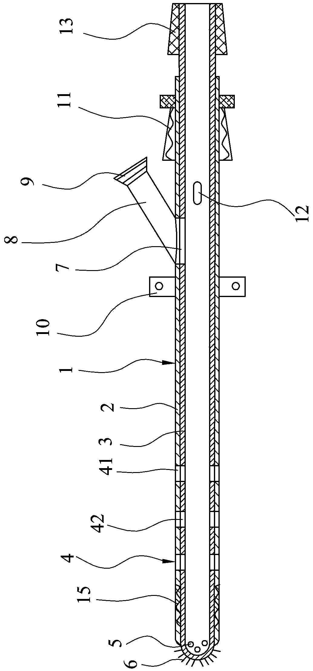 Drainage set