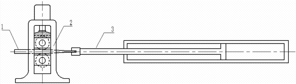 Drawing and rolling combined type multi-plate continuous forming method for variable-section plate springs