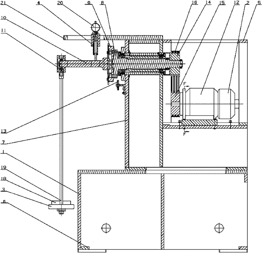 Cycle bending stress fatigue test rig