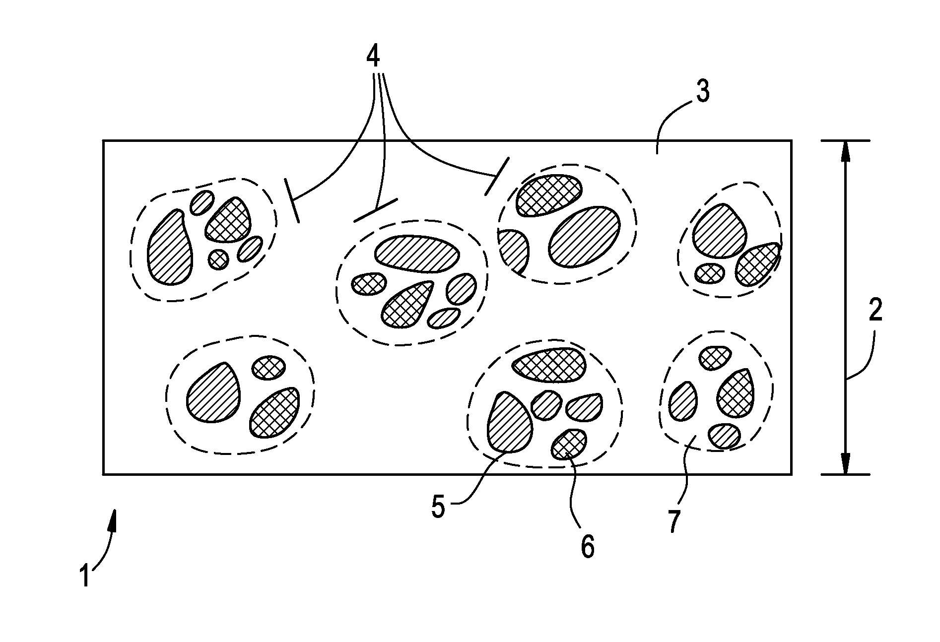 Oral film containing opiate enteric-release beads