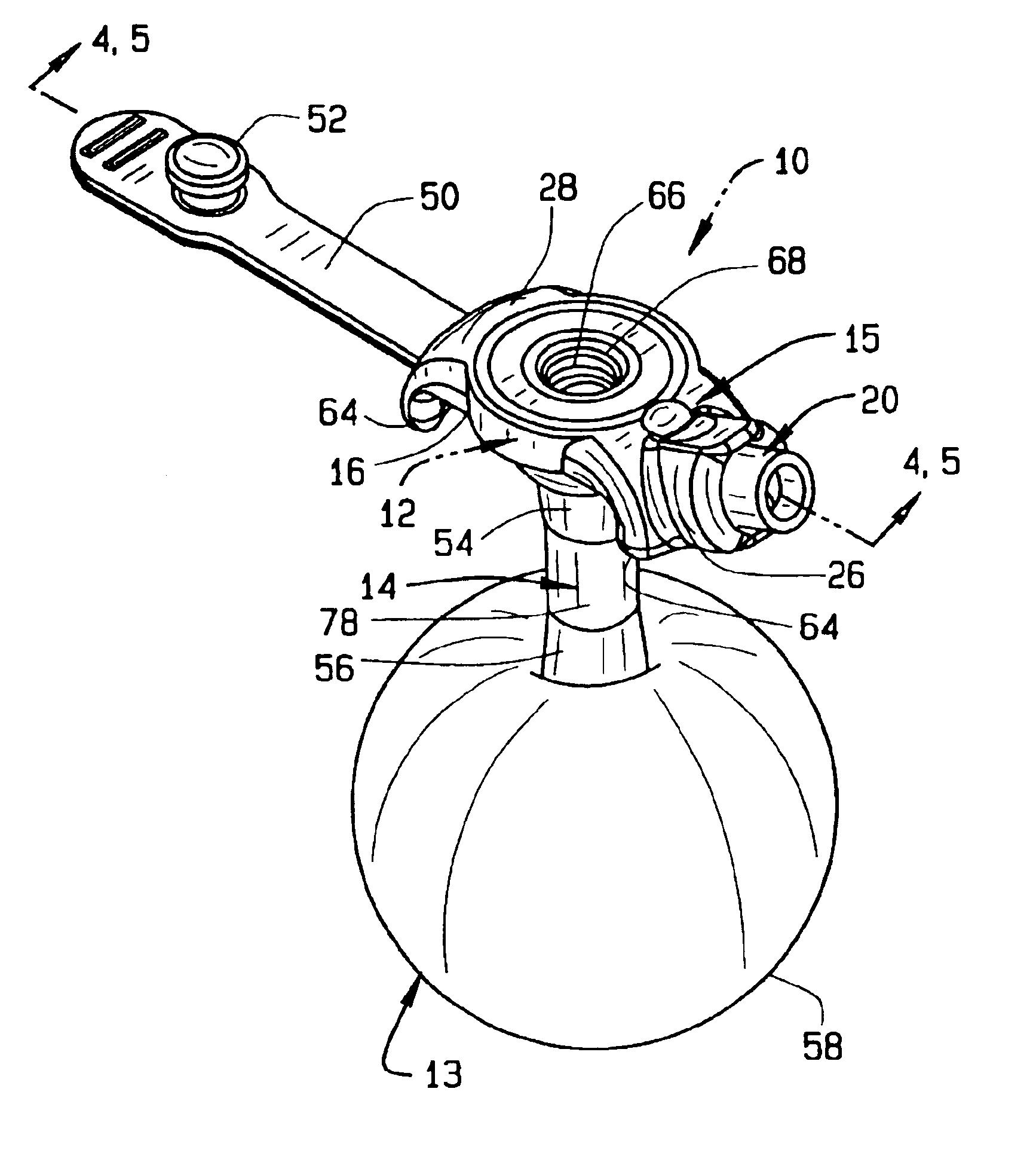 External inflation indicator for a low profile gastrostomy tube