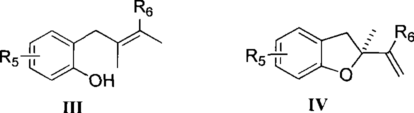 Method for preparing chiral dihydrobenzofuran compounds and catalyst used thereby