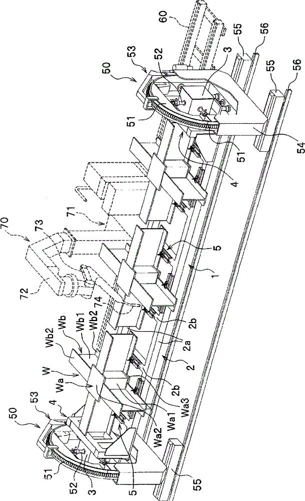 Welding supporting table for joints