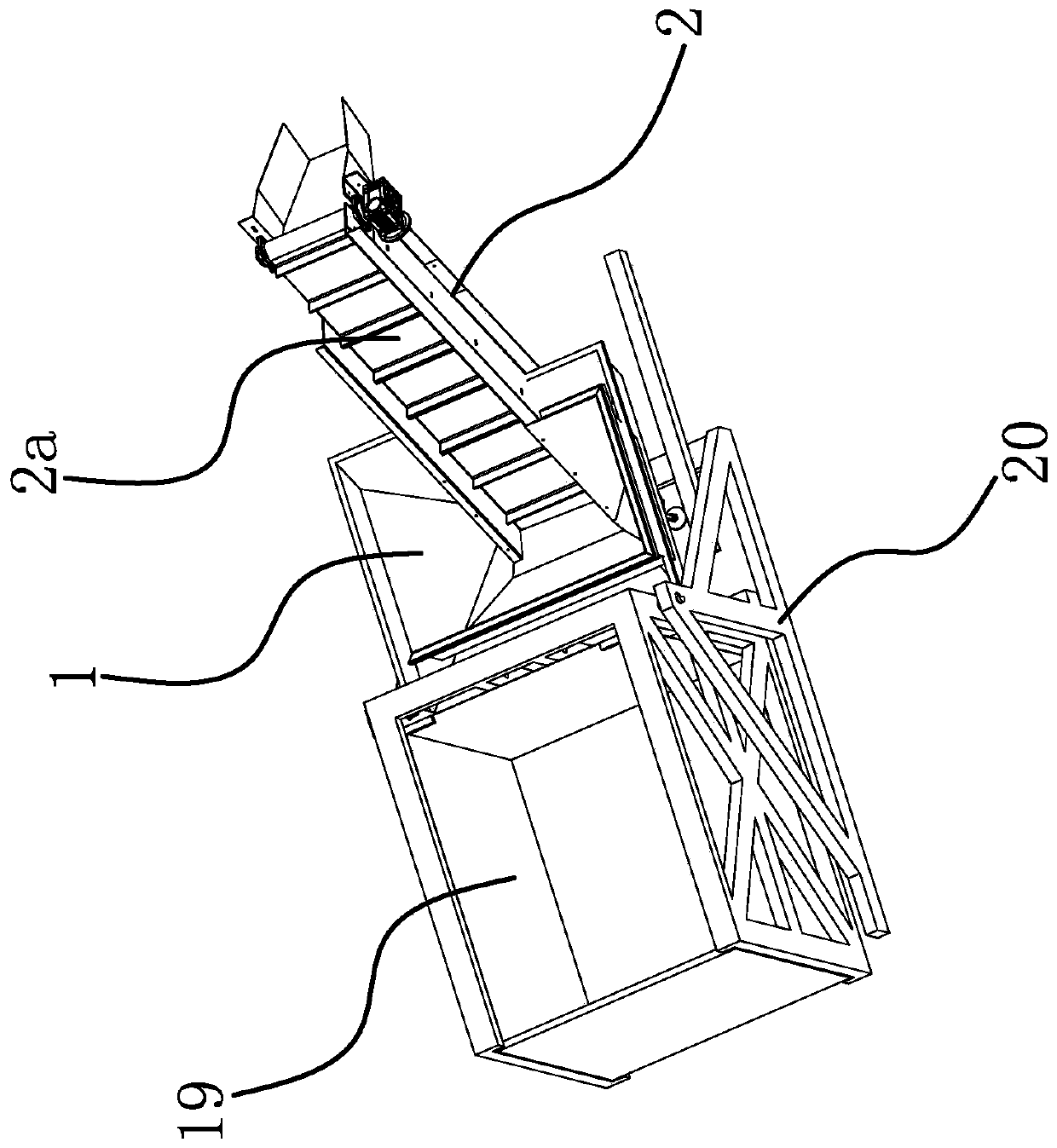 Full-automatic pipe joint counting and packaging equipment