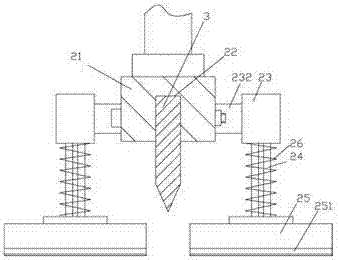 Integral cutting mechanism of fabric