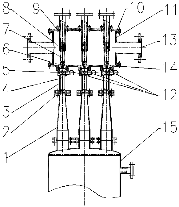 A self-exciting back-rotating jet supercharger