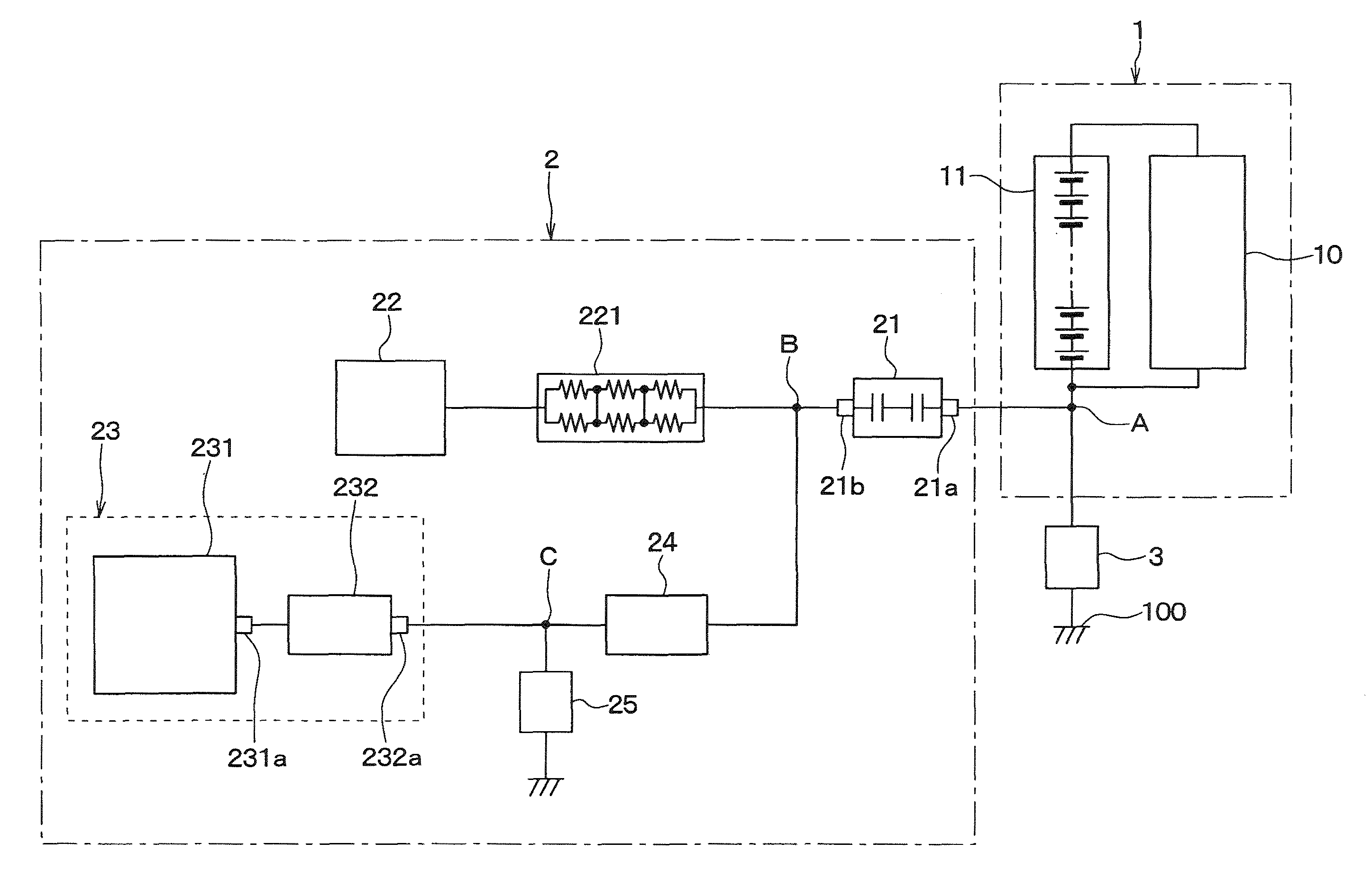 Insulation deterioration detection apparatus