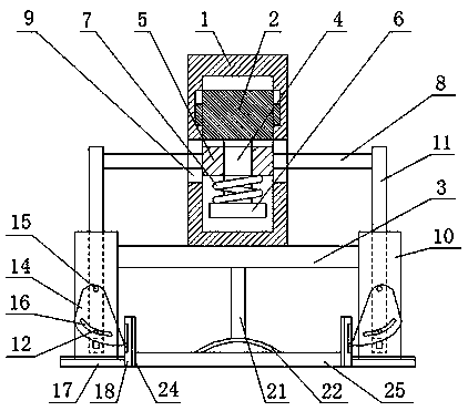 Network communication chip machining clamping device