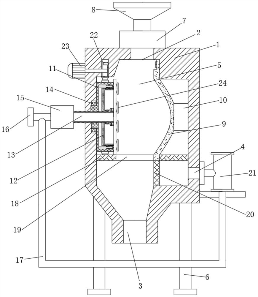 Experimental spray dryer for environment-friendly chemical production