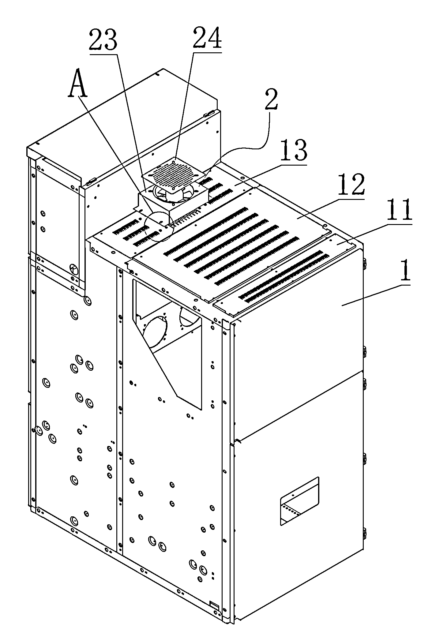 Electrical equipment cabinet