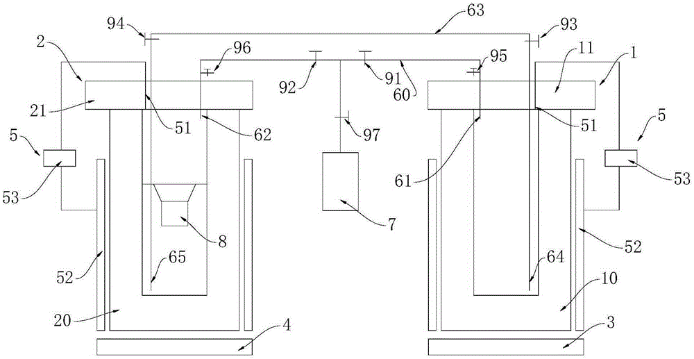 High temperature and high pressure dynamic acid rock reaction fast experimental device and method