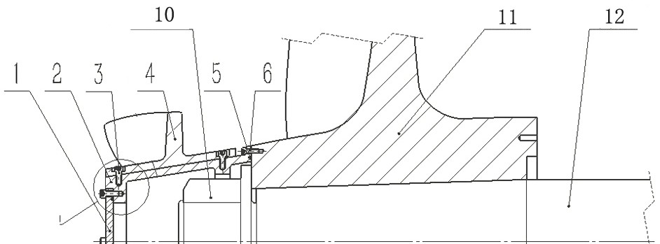 Vortex elimination fin structure with detachable fins