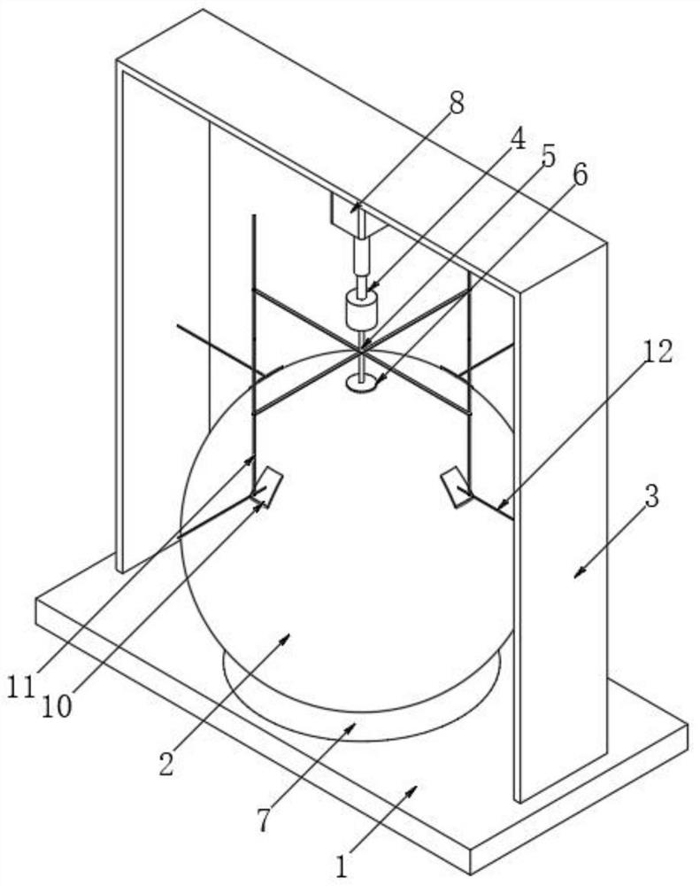 Surface grinding equipment for large-curved-surface aluminum alloy mold