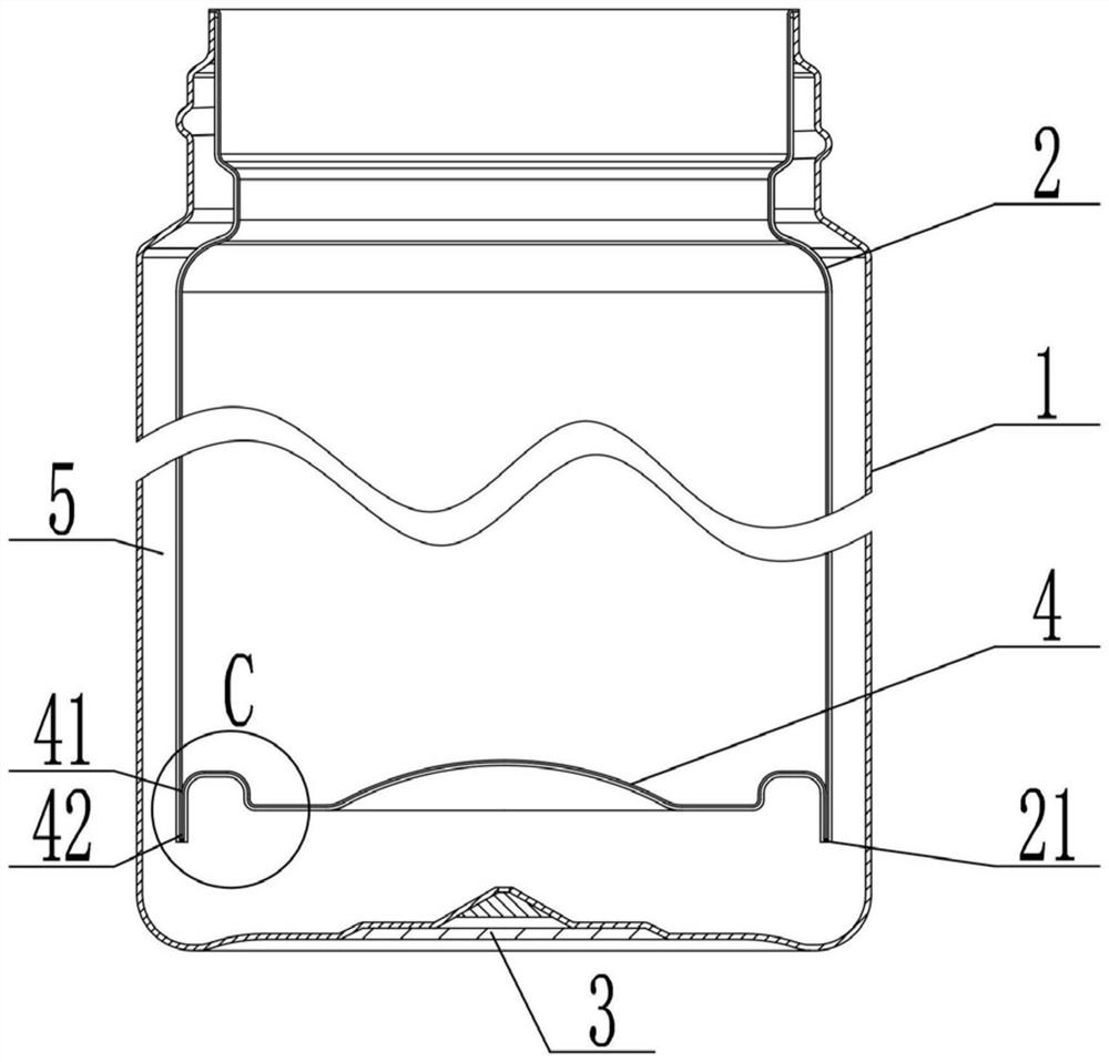 Manufacturing method of vacuum cup with composite inner container