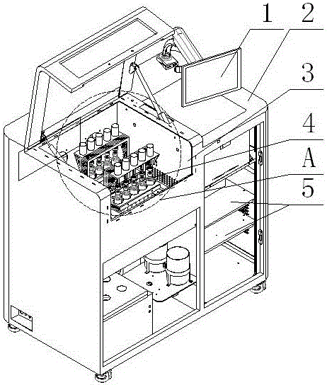 Bionic digestion determination method for total quantity of digestible carbohydrates of feed