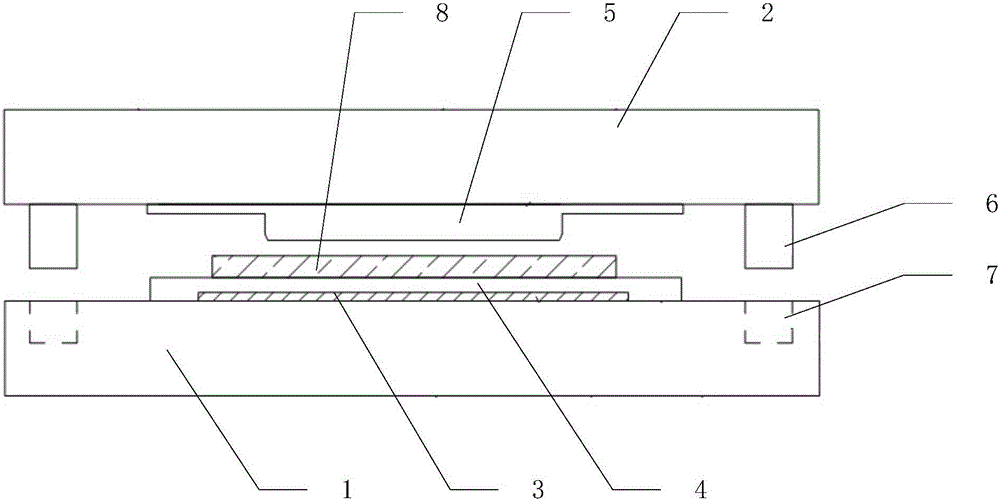 Mold cutting device of mold cutting machine and method for adjusting mold cutting depth of mold cutting machine