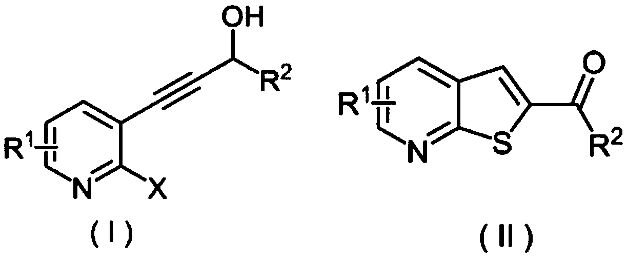 Method for synthesizing 2-carbonyl thienopyridine compound