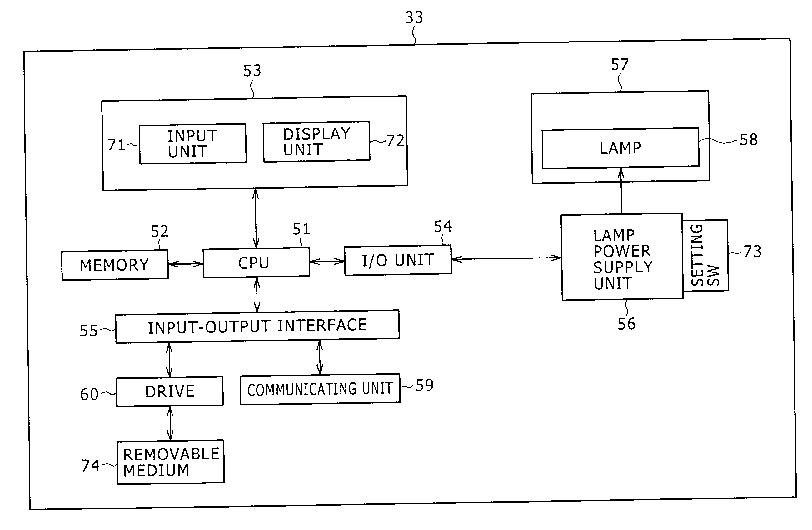 Projector and control method thereof