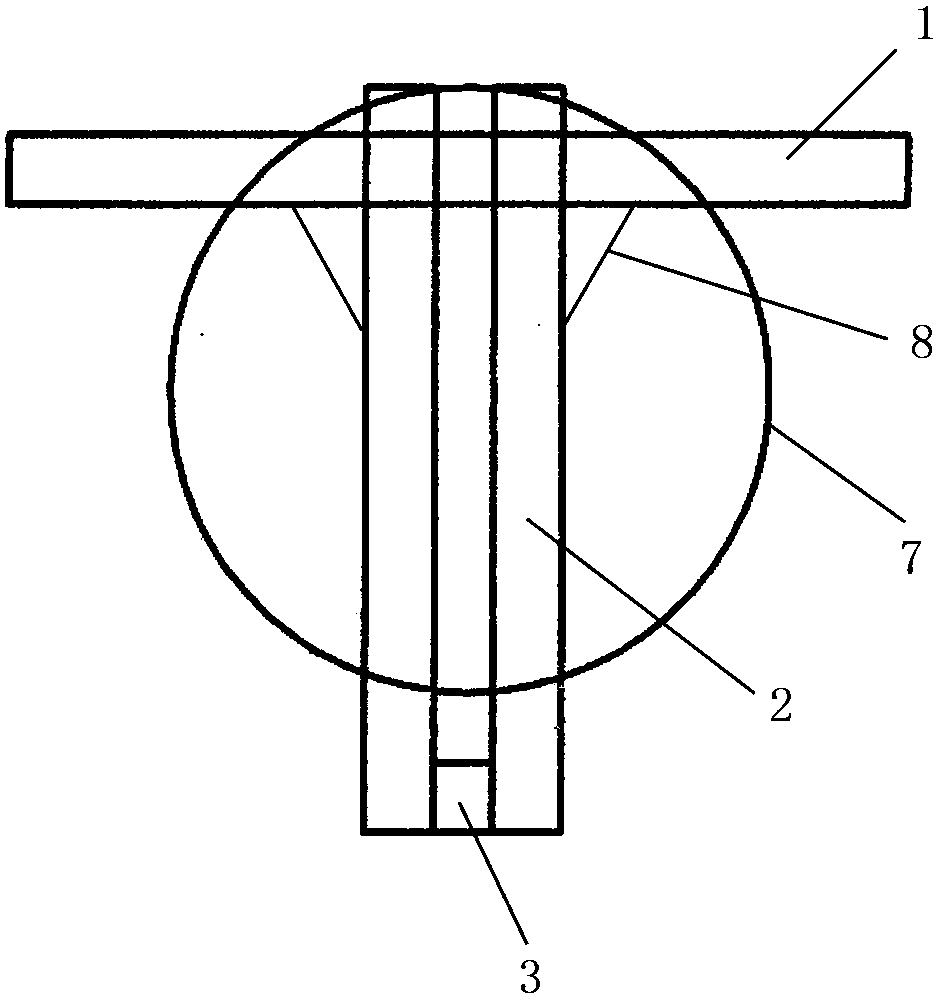 Chassis of drilling machine for rock bolt on electric transmission line