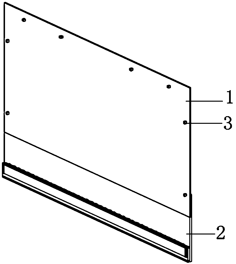 Side-entering type backlight module and liquid crystal display device and backlight plate optical inspection method