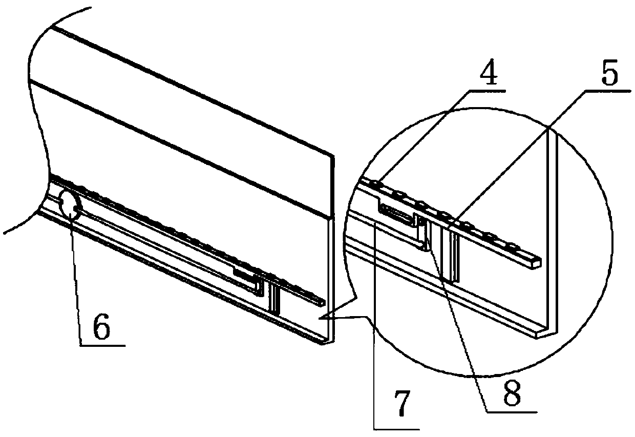 Side-entering type backlight module and liquid crystal display device and backlight plate optical inspection method