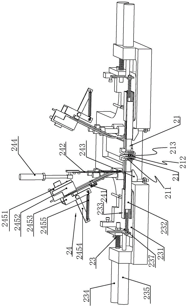 Spring clip automatic assembling machine