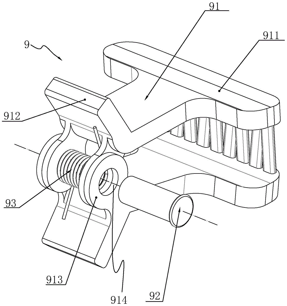 Spring clip automatic assembling machine