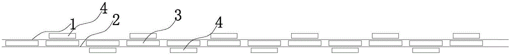 Laminated battery structure, secondary battery pack comprising same and battery pack module