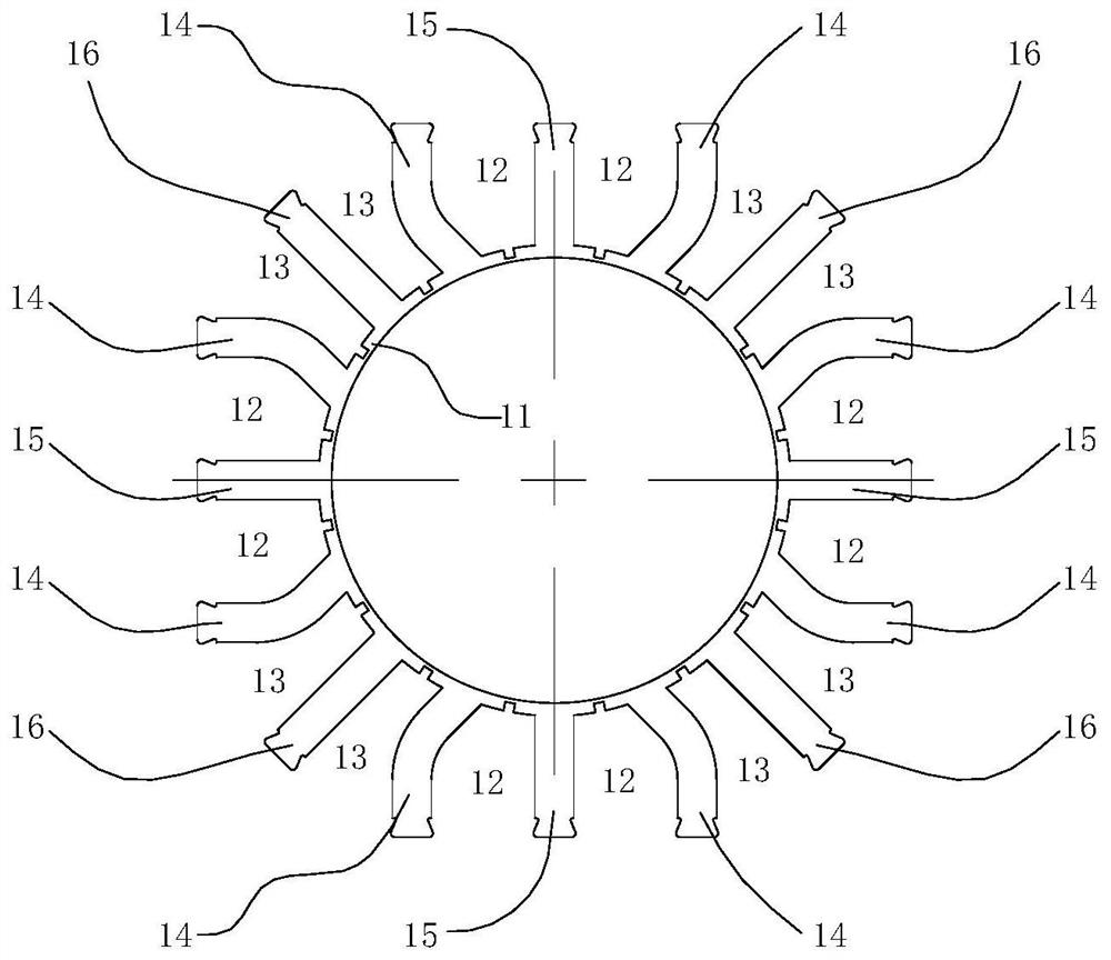 Stator punching sheet, stator assembly, motor and household electrical appliance