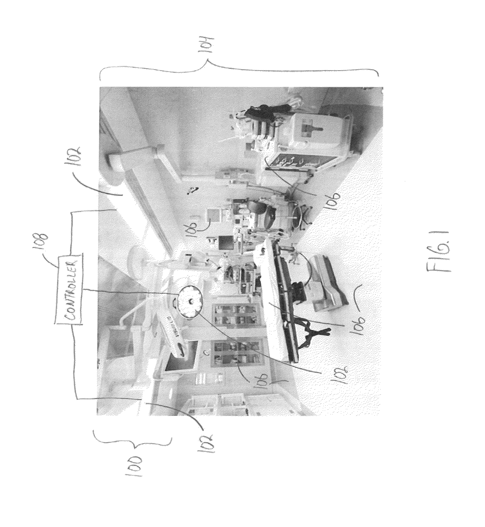 Light disinfection system and method