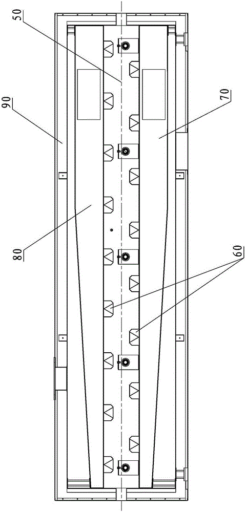 Coating dryer and its special air nozzle with buffer structure