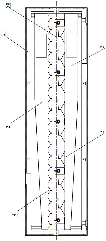 Coating dryer and its special air nozzle with buffer structure