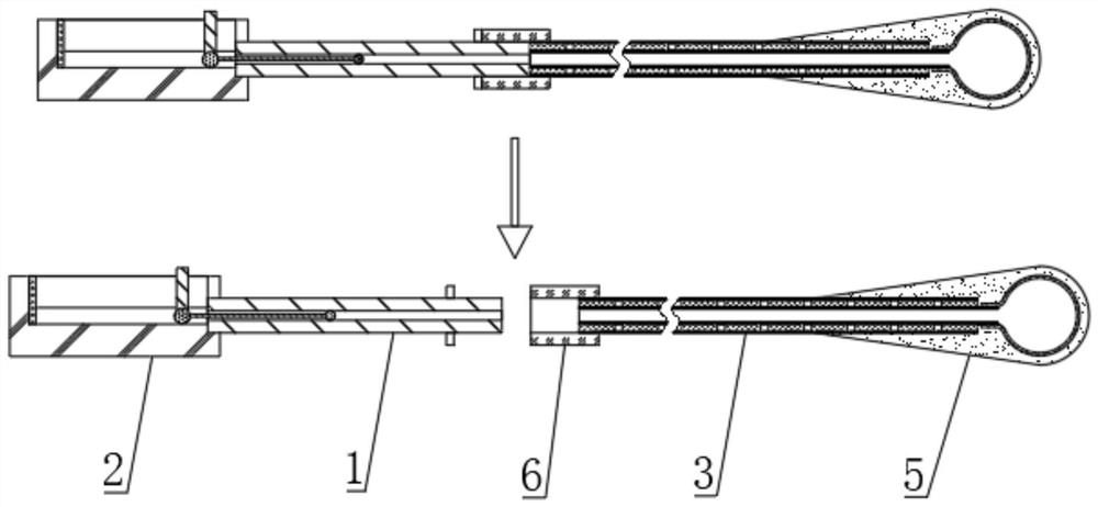 Hardness-variable protective nucleic acid detector and use method thereof