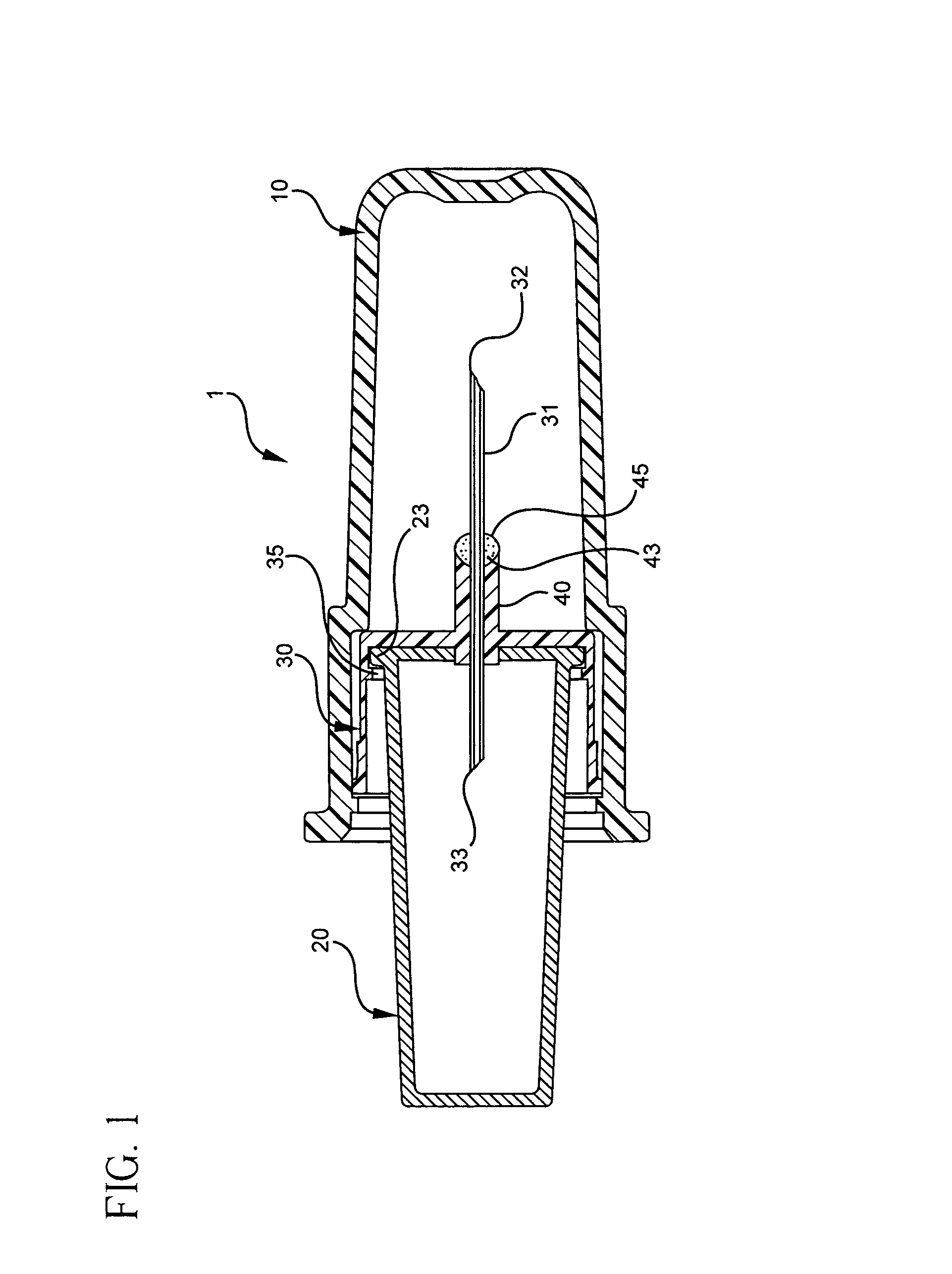 Disposable needle and hub assembly