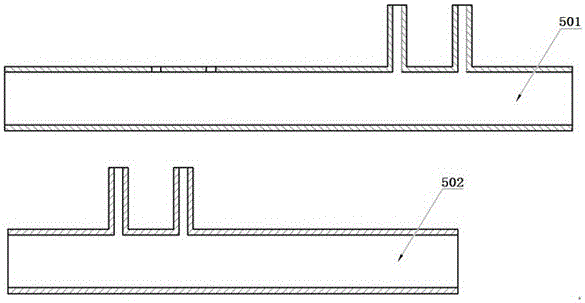 Muffler transmission loss testing system and muffler transmission loss testing method for aiming at aerodynamic noise