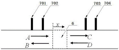 Muffler transmission loss testing system and muffler transmission loss testing method for aiming at aerodynamic noise