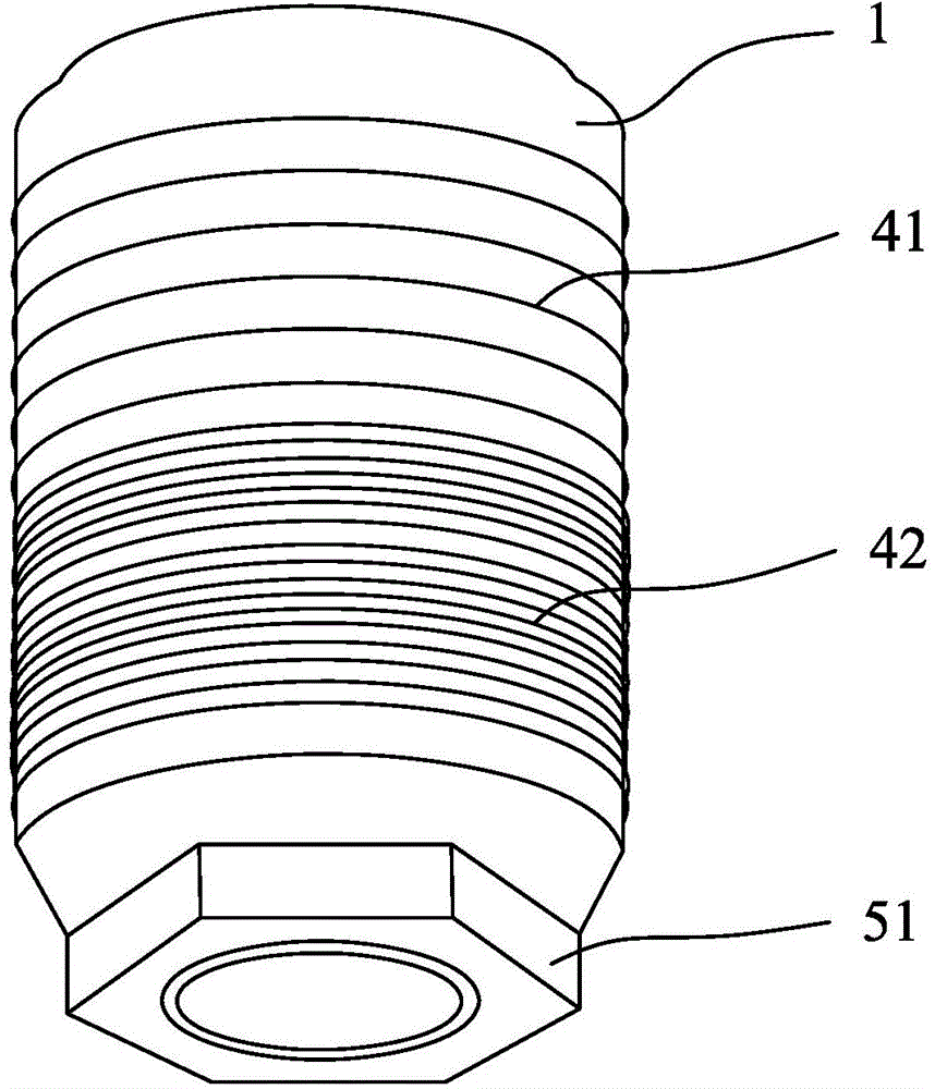 Minimally invasive internal maxillary sinus lifting device for implanting teeth