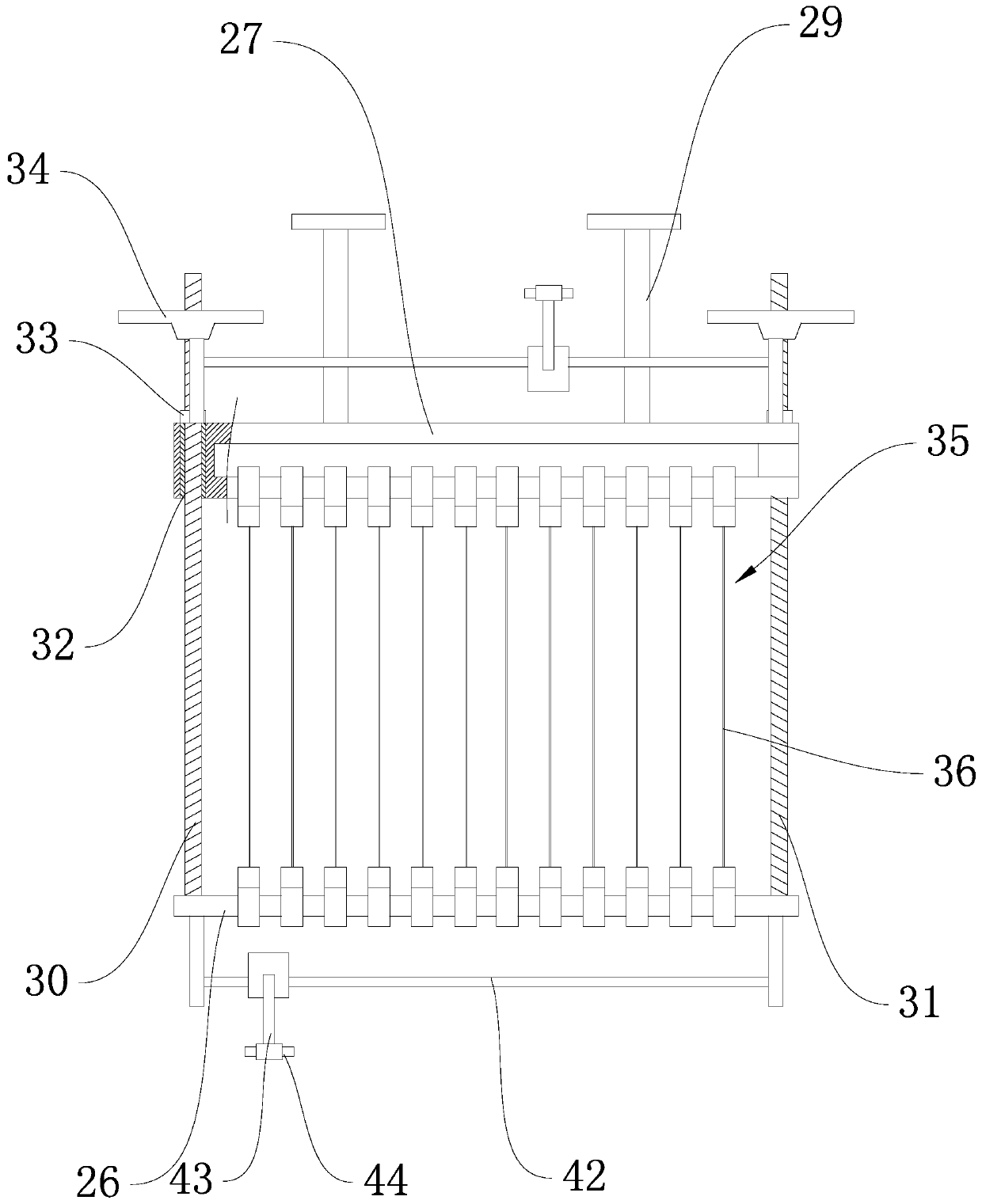 A kind of anti-flash film cutting machine