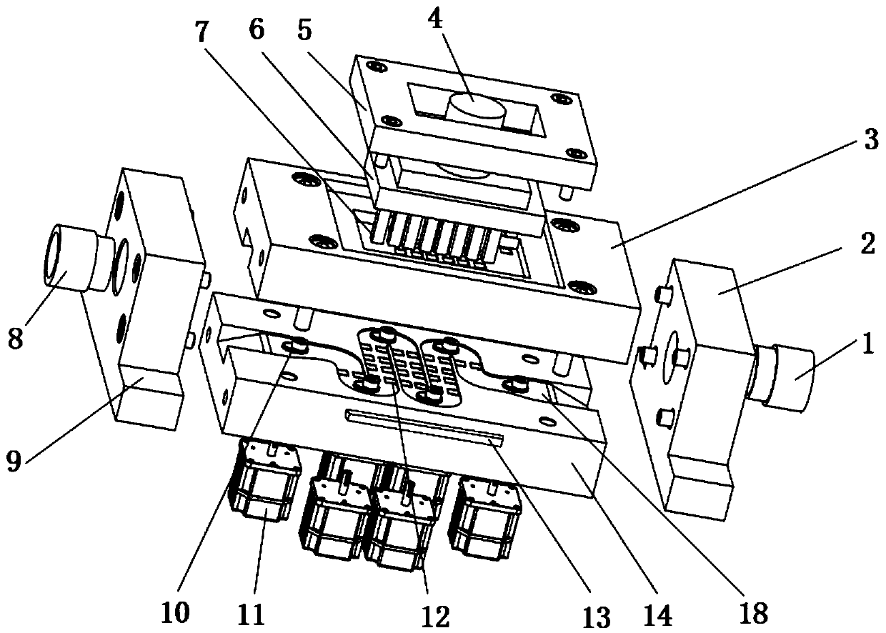 Electrolytic machining tool enabling flow field period fluctuation and method