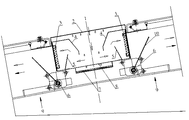 Overhead vehicle air conditioning unit