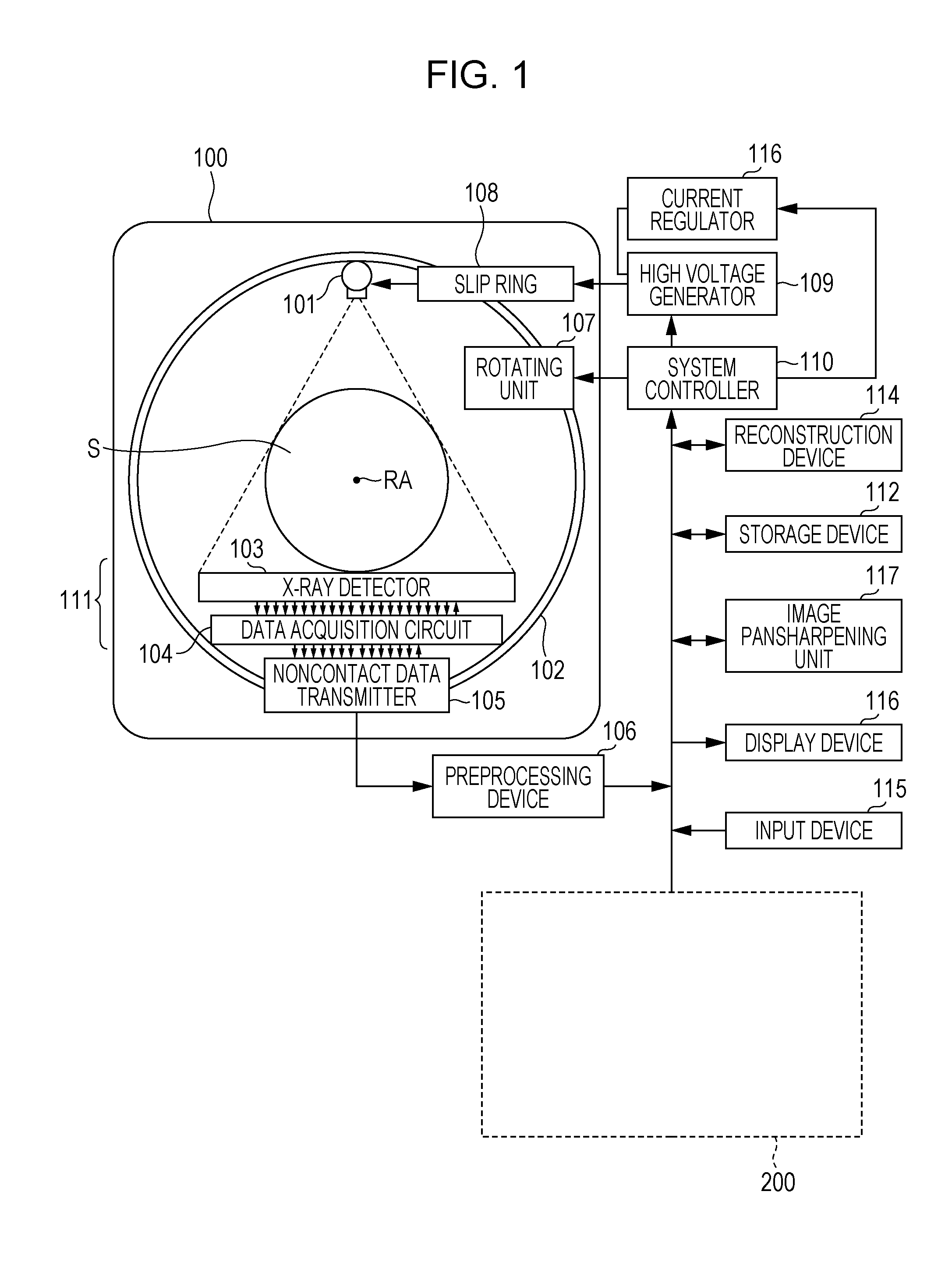 Image domain pansharpening method and system for spectral CT with large pixel energy discriminating detectors